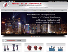 Tablet Screenshot of perfectsalescorporation.com